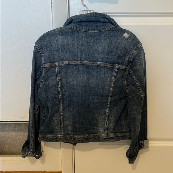 Denim Jacket with Button Closure - Picture 2 of 3